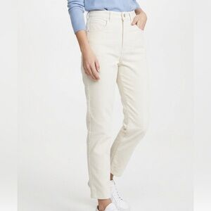 Reclaimed vintage white corduroy jeans size 24